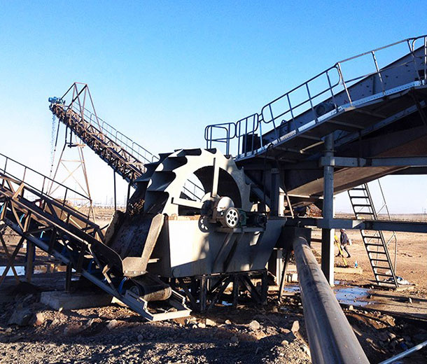 洗砂設(shè)備案例