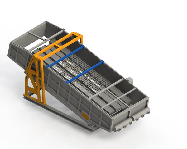 生活垃圾彈跳篩